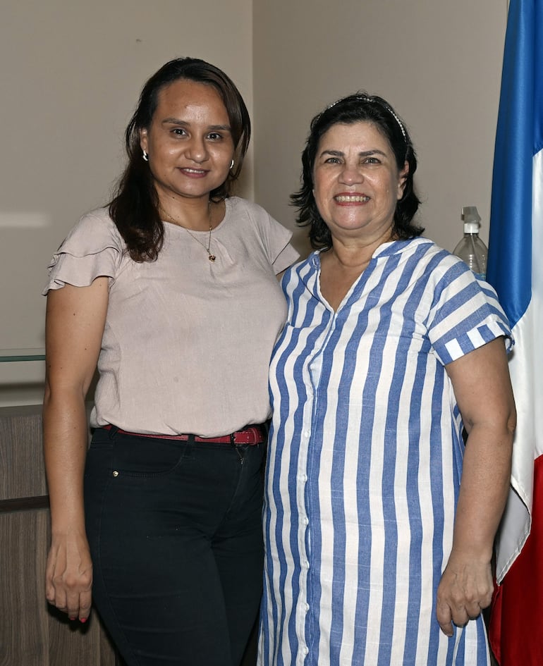 María Alejandra Ríos y Catalina Miltos.