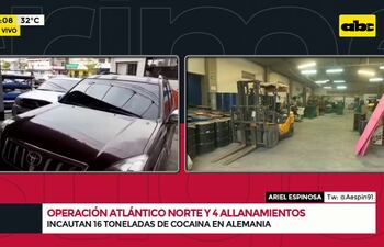 Operación Atlántico Norte y a allanamientos