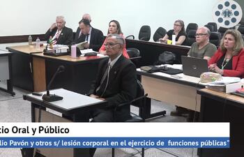 Crio. Principal Alfredo Cáceres supuesta víctima declaró y responsabilizó a Walter Bower de ordenar las torturas.
