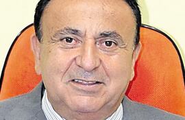 El intendente de Carapeguá, Luciano Cañete (ANR, Añetete).