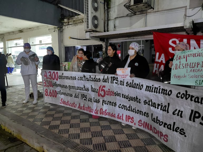 Enfermeros del IPS están “en pie de guerra” y preparan huelga