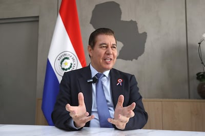 El exministro de la Secretaría Nacional de Turismo de Paraguay, Jacinto Santa María.