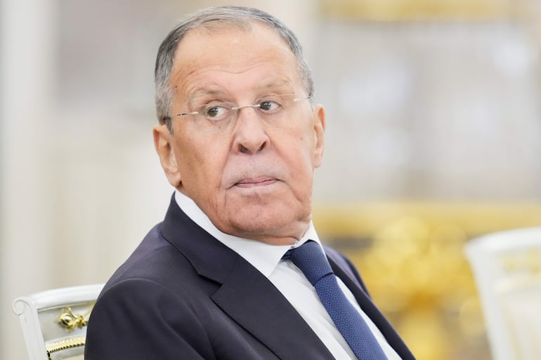 Serguéi Lavrov, ministro de Exteriores de Rusia.