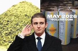 El hijo menor del expresidente estadounidense figura como directivo de “Sollos”, una firma con sede en Florida que busca lucrar con la yerba mate