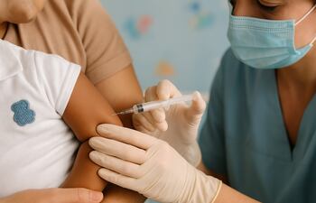 Campaña nacional de vacunación busca frenar el avance del sarampión.