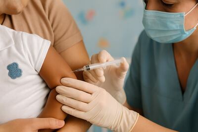 Campaña nacional de vacunación busca frenar el avance del sarampión.