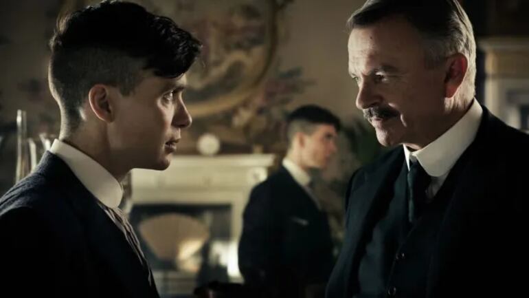 Peaky Blinders serie Cillian Murphy Sam Neill