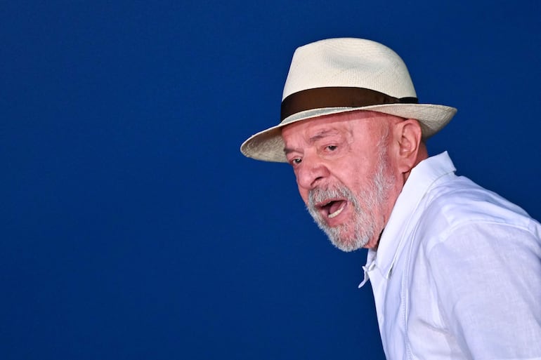 Luiz Inácio Lula da Silva, presidente de Brasil.