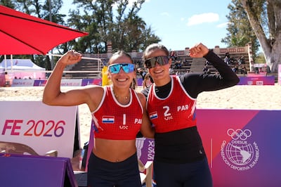 Fiorella Núñez y Denisse Álvarez con una victoria y una derrota en el certamen.