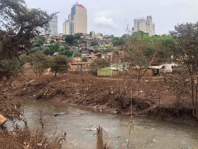 El arroyo Acaraymí ya recuperó su caudal normal en los últimos días.