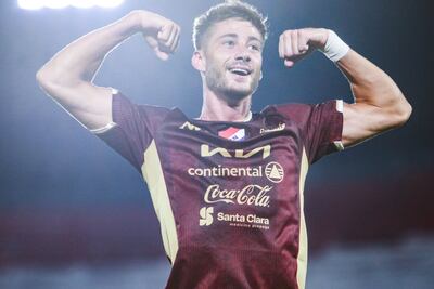 Ignacio Daniel Bailone (30 años), delantero argentino del equipo de Nacional