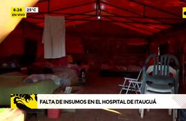 Hospital de Itauguá: Familiares de pacientes padecen incomodidad y falta de insumos
