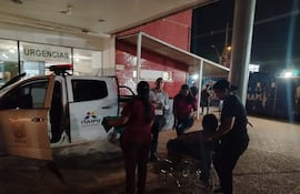 El caso se registró anoche aproximadamente a las 19:00 hs, en el asentamiento Yvyra Peteĩ, distrito de Lima.