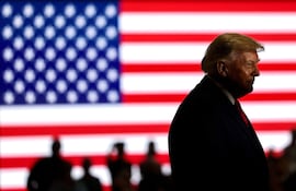 Donald Trump, presidente de los Estados Unidos.