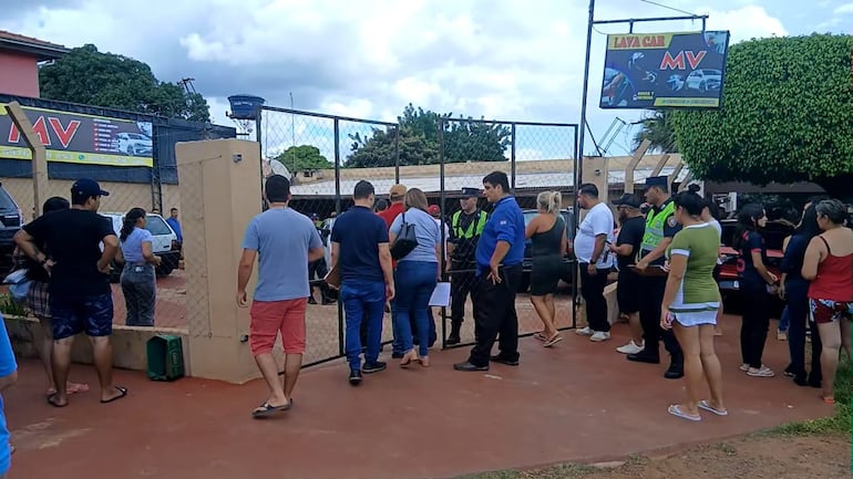 Presunto nuevo caso de sicariato en lavandero de Pedro Juan Caballero.