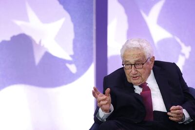 Henry Kissinger, exsecretario de Estado de EE.UU.