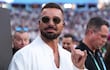 Ricky Martin en el campo durante el espectáculo de medio tiempo del Super Bowl LX de Apple Music en el Levi's Stadium en Santa Clara, California. (Kevin C. Cox/Getty Images/AFP)