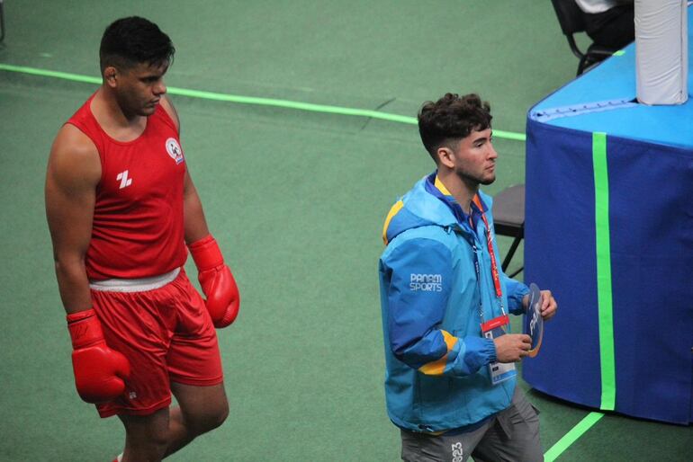 Marcelo Núñez quedó fuera de competencia ayer.