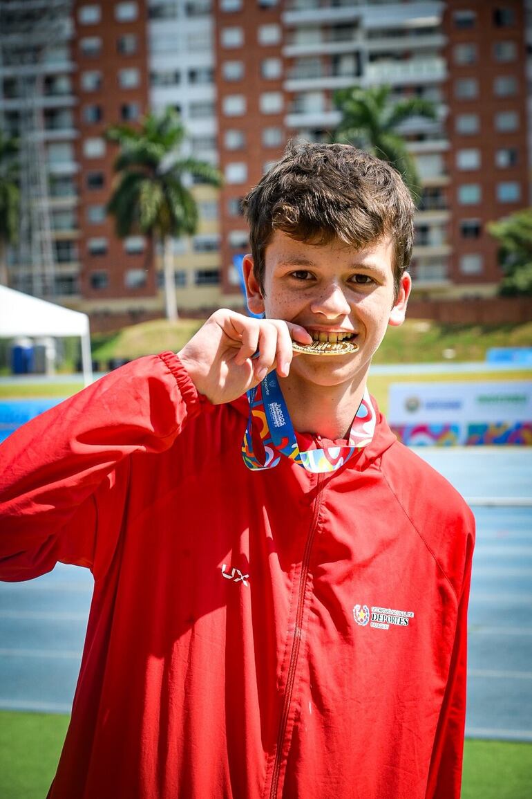 Alexis Boriciuk consiguió dos medallas.