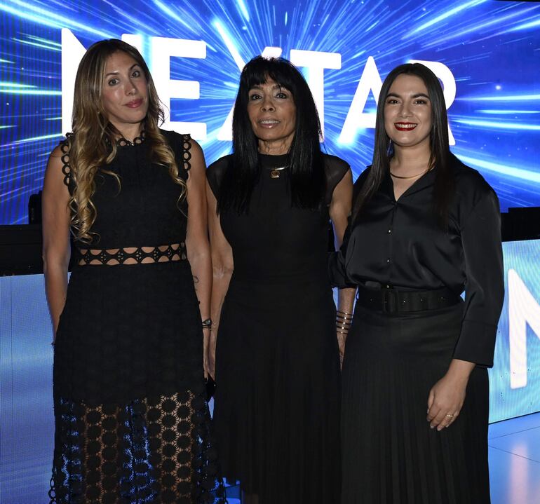 Silvana Martínez, Miriam Maltese y Lizzette Páez.