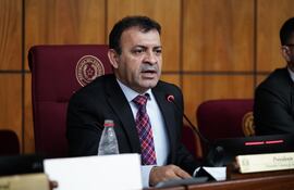 El diputado Miguel del Puerto, presidente de la Comisión Permanente del Congreso Nacional.
