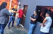 La escribana pública Lucía Juliana Morel Feltes constató que la puerta de la Junta Municipal estaba cerrada durante la sesión extraordinaria.