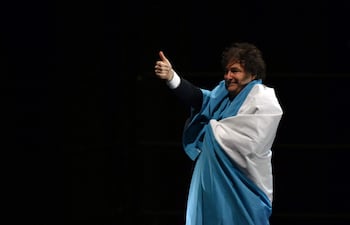 El presidente de Argentina, Javier Milei