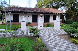 Fachada del Museo de Paso de Patria, que recibe a cientos de visitantes mensualmente.