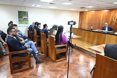 La audiencia preliminar se desarrolló este martes en la capital del país. 