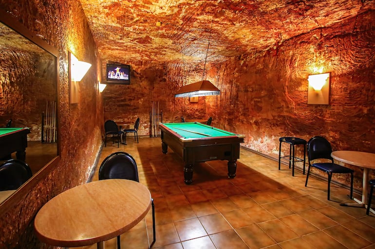 Desert Cave Hotel, en Coober Pedy, Australia.