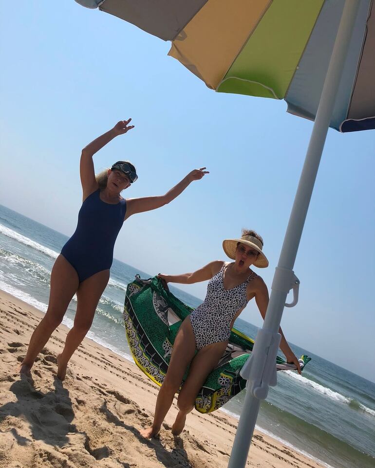 Thalía y Ernestina eran muy compinches. 
(Instagram/Thalía)