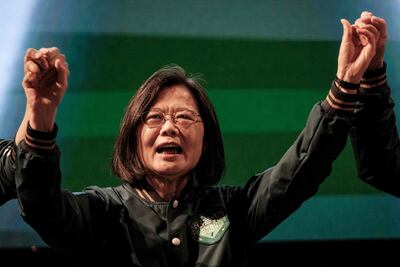 Tsai Ing-wen, presidenta de Taiwán.