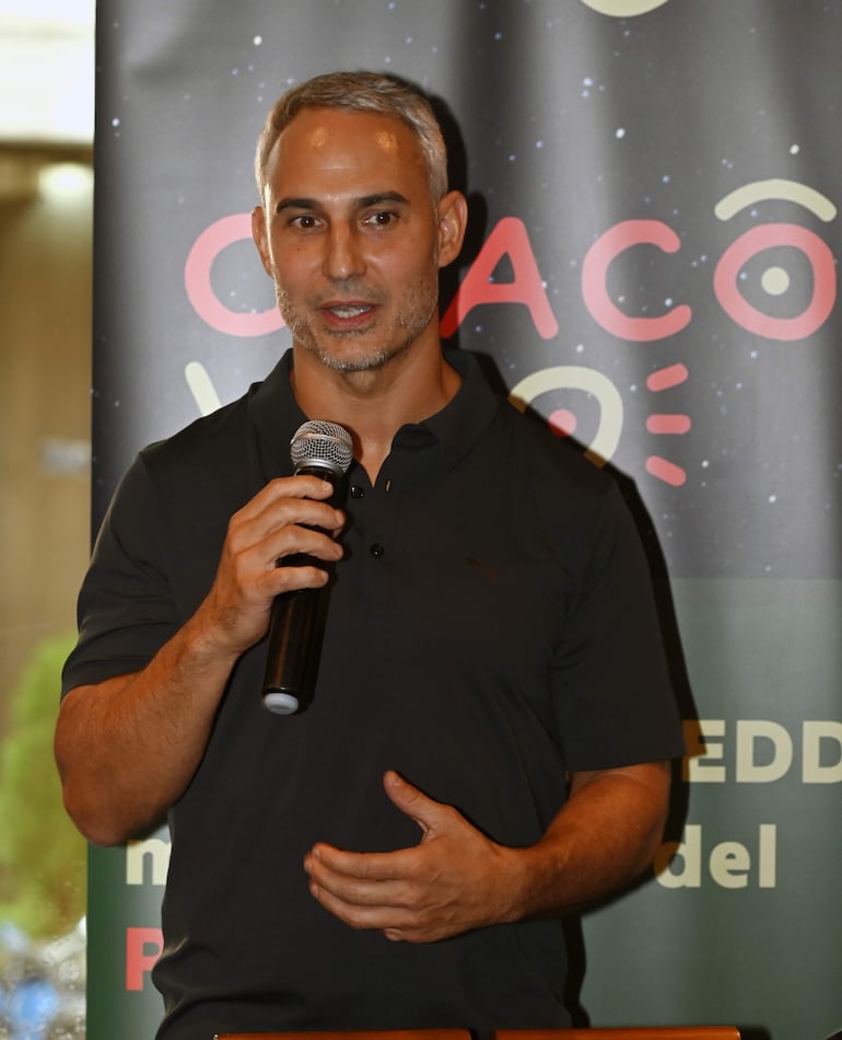 Pedro Valiente, piloto de Superbike Paraguay y presidente de la AMVP.