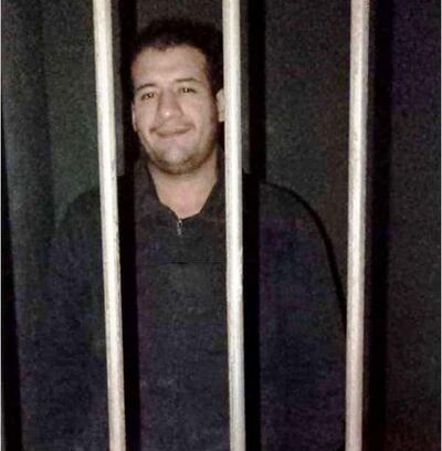 Pablo David Silva Resquín tras su detención en Presidente Franco.