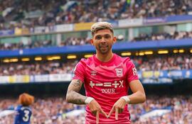 Julio Enciso, con futuro en el Chelsea. Esta temporada jugará en el Racing de Estrasburgo.