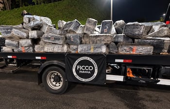 En solo un procedimiento se decomisaron 2.900 kilos de marihuana.