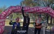 Karina Molinas volvió a dejar en alto la bandera nacional tras conquistar el primer lugar en el podio de la Ultramaratón Ciudad de General Pico 2026, disputada en La Pampa, Argentina.