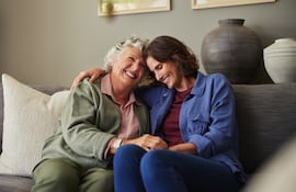 Concepto de madre e hija.