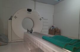 El tomógrafo del Hospital Regional de Pilar dejó de funcionar por problemas técnicos hace dos meses.