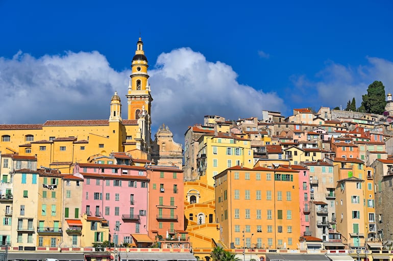 Menton, al sur de Francia.