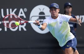 Sebastián Báez (25 años), semifinalista del Chile Open.