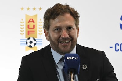 Alejandro Domiguez, presidente de la Conmebol y demandante de Julio Chiapetta.