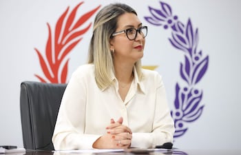 La ministra de Trabajo, Mónica Recalde