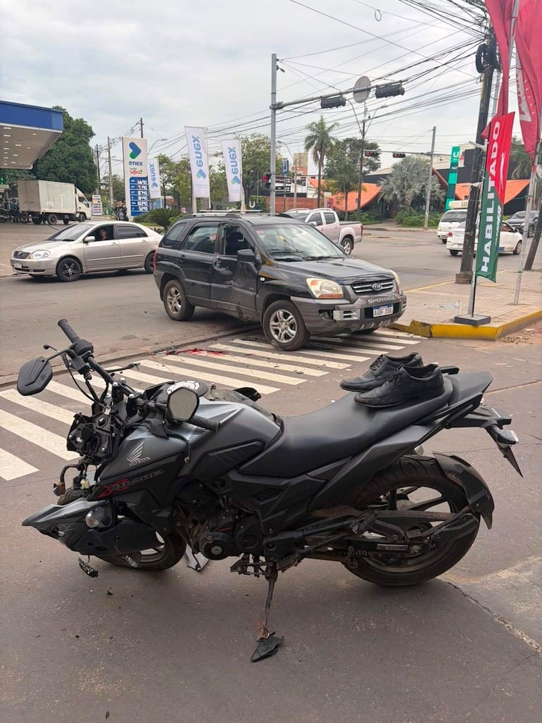 Accidente fatal en la avenida España y Sacramento de Asunción - Policiales