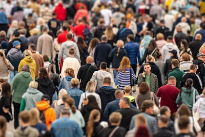 Multitud de personas.