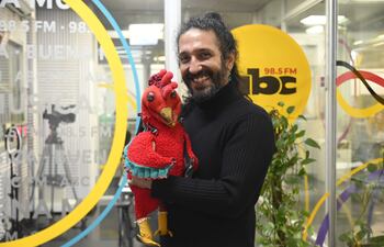 Nima Sarkechik visitó la redacción de ABC para hablar del concierto y su visión del arte.