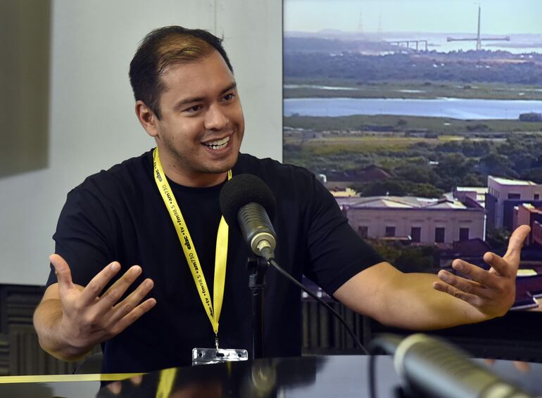 Miguel Prieto entrevistado en ABC TV.