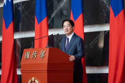 William Lai, presidente de Taiwán.