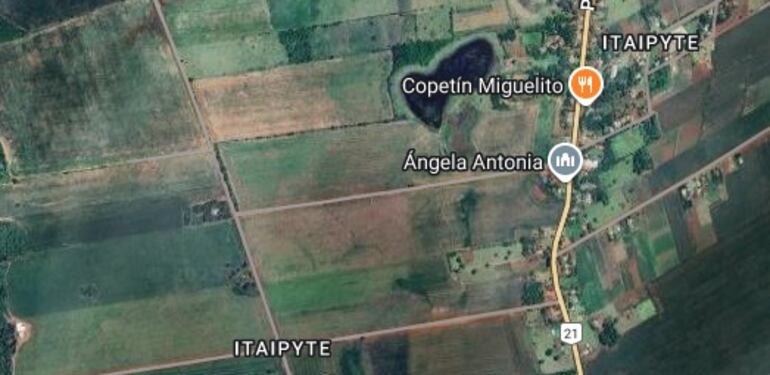 La colonia Itaioyte está ubicado entre los distritos de San Alberto e Itakyry .