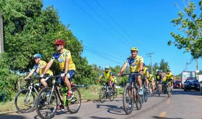 Partirán desde la ruta D027 desde el Centro Comunitario hasta la Ciclovía ubicado sobre la ruta PY02.